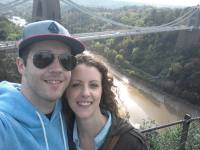 Rob and I at the Suspension Bridge